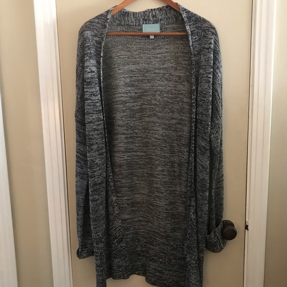 Nordstrom Sweaters - [Nordstrom - Skies are Blue] Black/White Cardigan